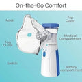 Portable Mesh Nebulizer for Adults & Kids