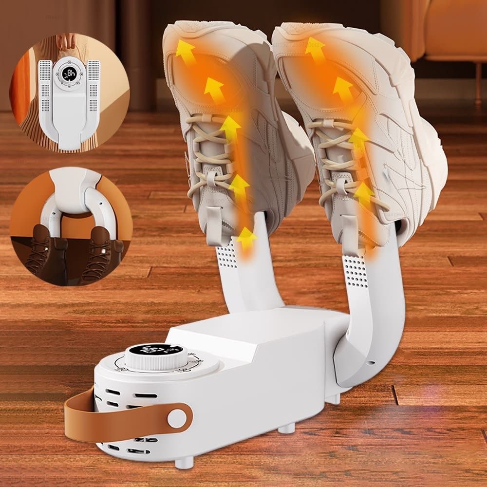 Electric Shoe Dryer – Warm Air Moisture & Odor Remover
