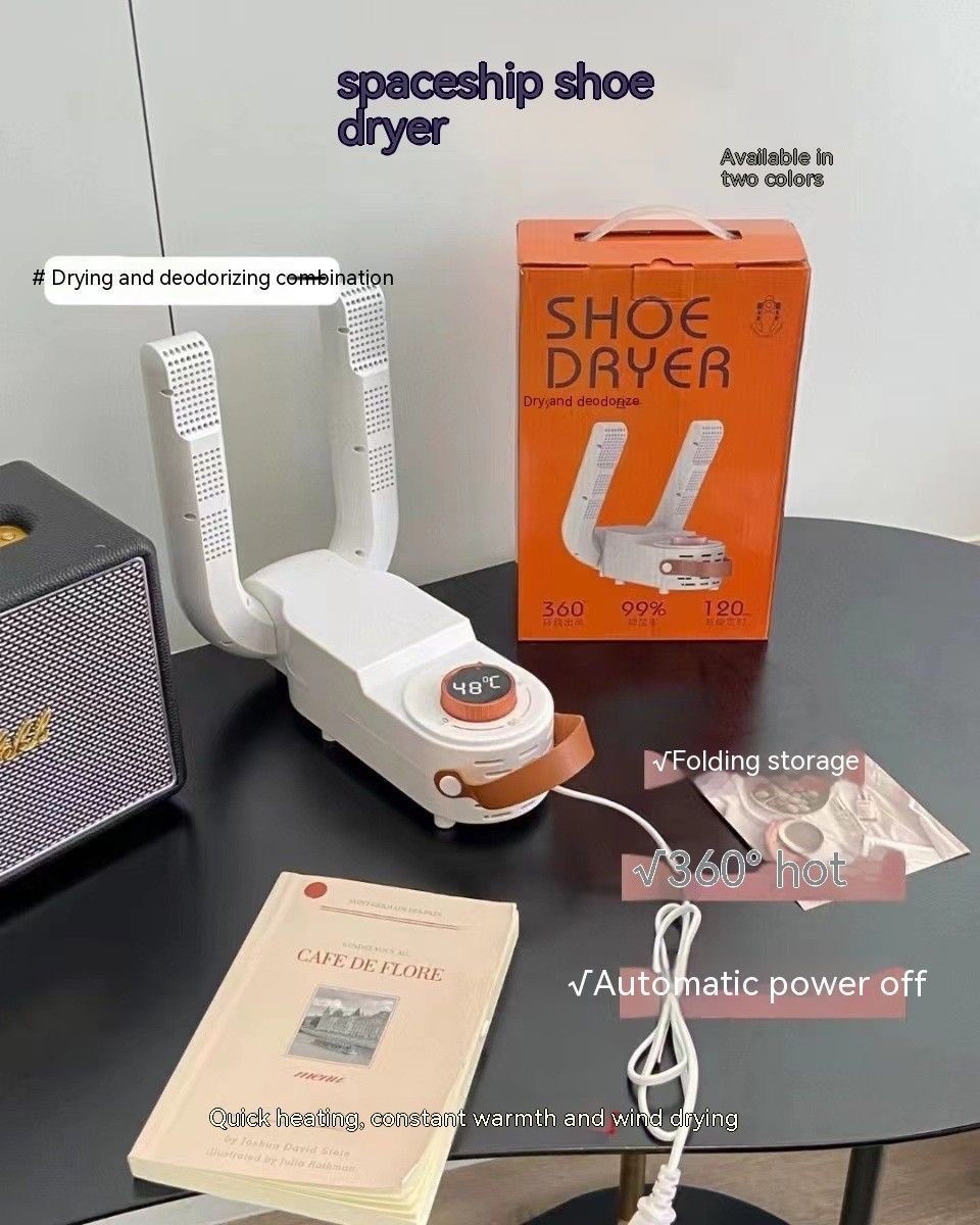 Electric Shoe Dryer – Warm Air Moisture & Odor Remover