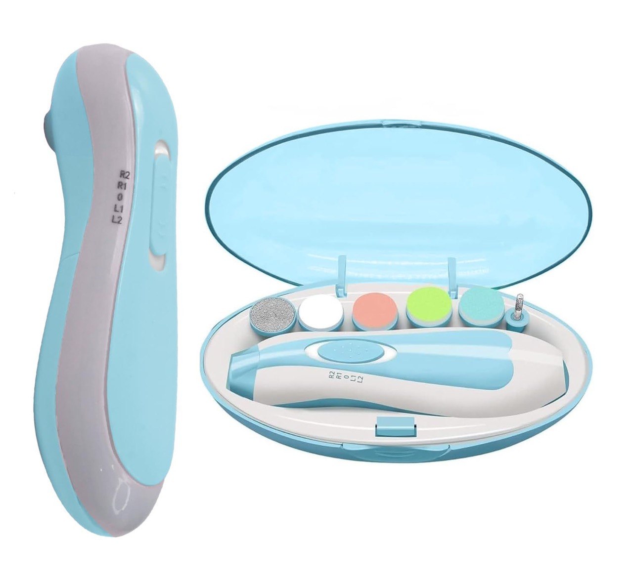 Electric Baby Nail Trimmer – Safe Nail Clipper Kit