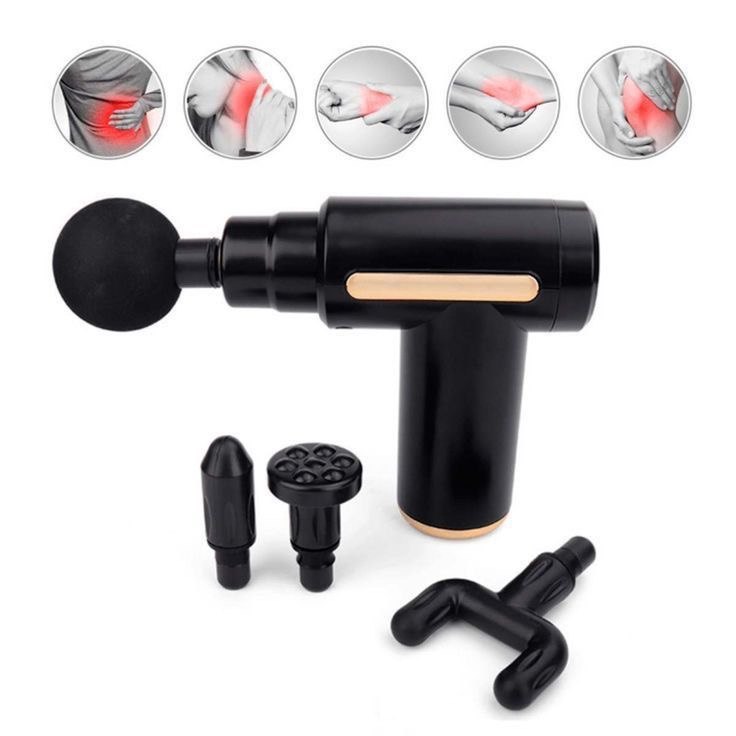 MXTOP Facial Massage Gun – 6 Speed Muscle Massager (MP-720 Black)