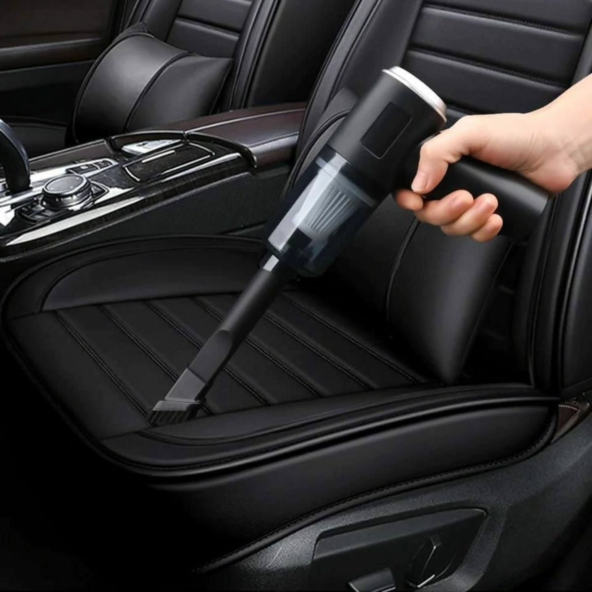 3 In 1 Portable Vacuum Cleaner – USB Rechargeable Handheld Cleaner