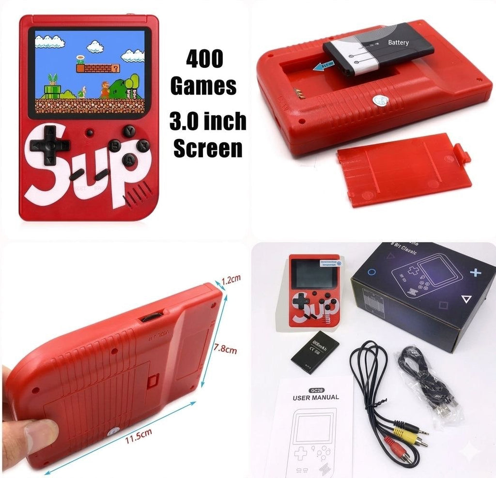 SUP Game Box 400 In 1 – Handheld Retro Gaming Console